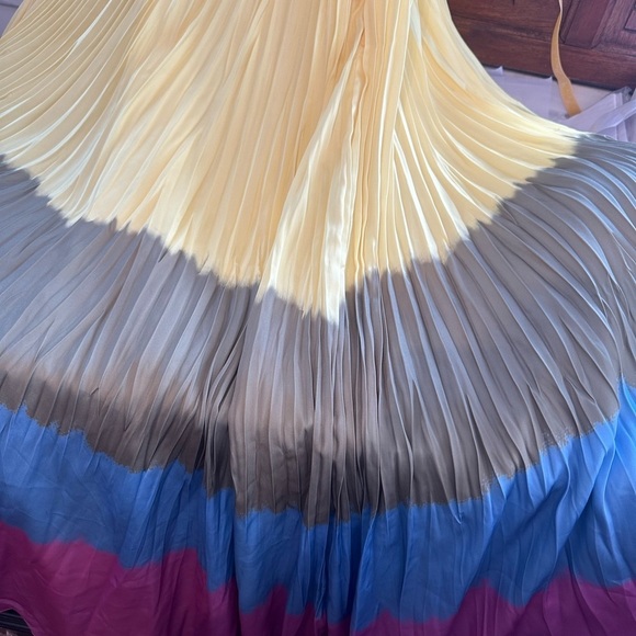 (35) NWT Jonathan Simkhai Milena Daffodil Dip Dye Dress - Picture 2 of 14